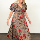 Crushing on Florals Midi Dress
