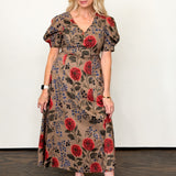 Crushing on Florals Midi Dress