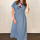 Two Hearts Together Midi Dress