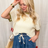 More Than Like Crochet Top