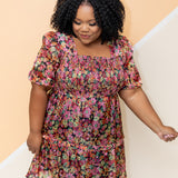 Adventures In Floral Babydoll Dress