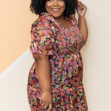 Adventures In Floral Babydoll Dress