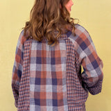 Cabin Check Flannel Top