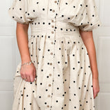 City Spot Midi Dress