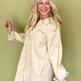 Crisp Days Cord Mini Dress