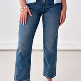 Little Did You Know Straight Leg Jean