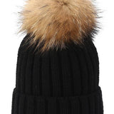 Warm Heart Pompom Beanie