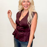 Plum Perfect Vest