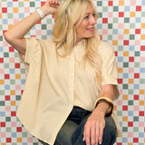 Talking Time Dolman Blouse