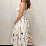 Petals In Poetry Midi Sundress