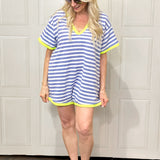 Electric Breeze Romper