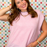 Rugged Stitch Knit Top