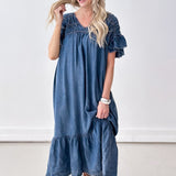The Throw & Go Denim Mumu