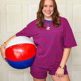 Stripes & Shore Short Set