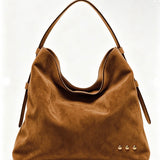 Suede Talk Hobo Bag