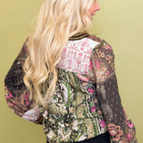 Pardon Me Patchwork Blouse