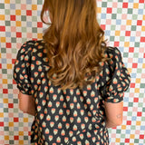 Polished Print Blouse