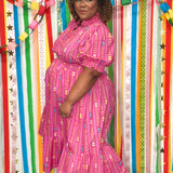 Confetti Play Midi Dress