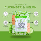 Knees To Toes Cucumber & Melon Mask