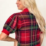 Tied & True Plaid Cardigan