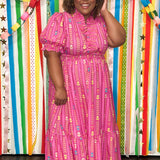 Confetti Play Midi Dress