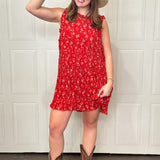 Two Step Twirl Mini Dress