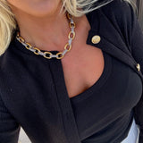 Strong Girl Chunky Chain Necklace