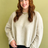 Make It Real Crew Neck Knit Top