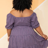 In My Bubble Gingham Babydoll Dress