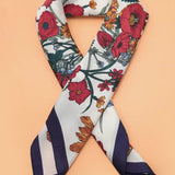 Rich Floral Bandana Scarf