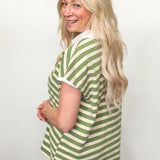 Feel For Stripes Top
