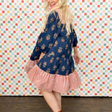 Play On Print Babydoll Dress