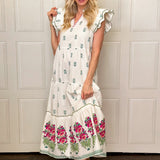 The Heirloom Flutter Maxi Dress