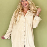 Crisp Days Cord Mini Dress