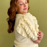 Frills & Thrills Knit Top