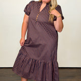 Midday Mood Striped Dress
