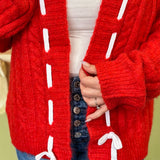 Laced In Holiday Cardigan