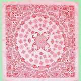 Paisley Pink Bandana Scarf