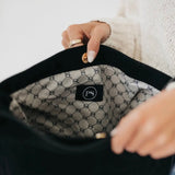 Suede Talk Hobo Bag