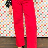 Apple Of My Eye Wide Leg Jean