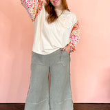 Free Spirit Mix Print Top