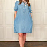 Making It Work With Denim Dress