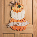 Pumpkin Stack Door Hanger