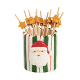 Christmas Toothpicks & Holder