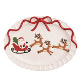 Santa's Sleigh Platter