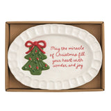 Christmas Tree Sentiment Plate