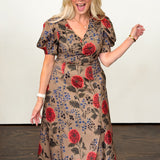 Crushing on Florals Midi Dress