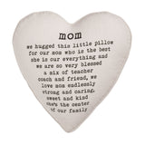 Mom Heart Pillow