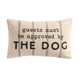Dog Approved Striped Pillow