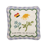 Mini Floral Embroidered Pillows